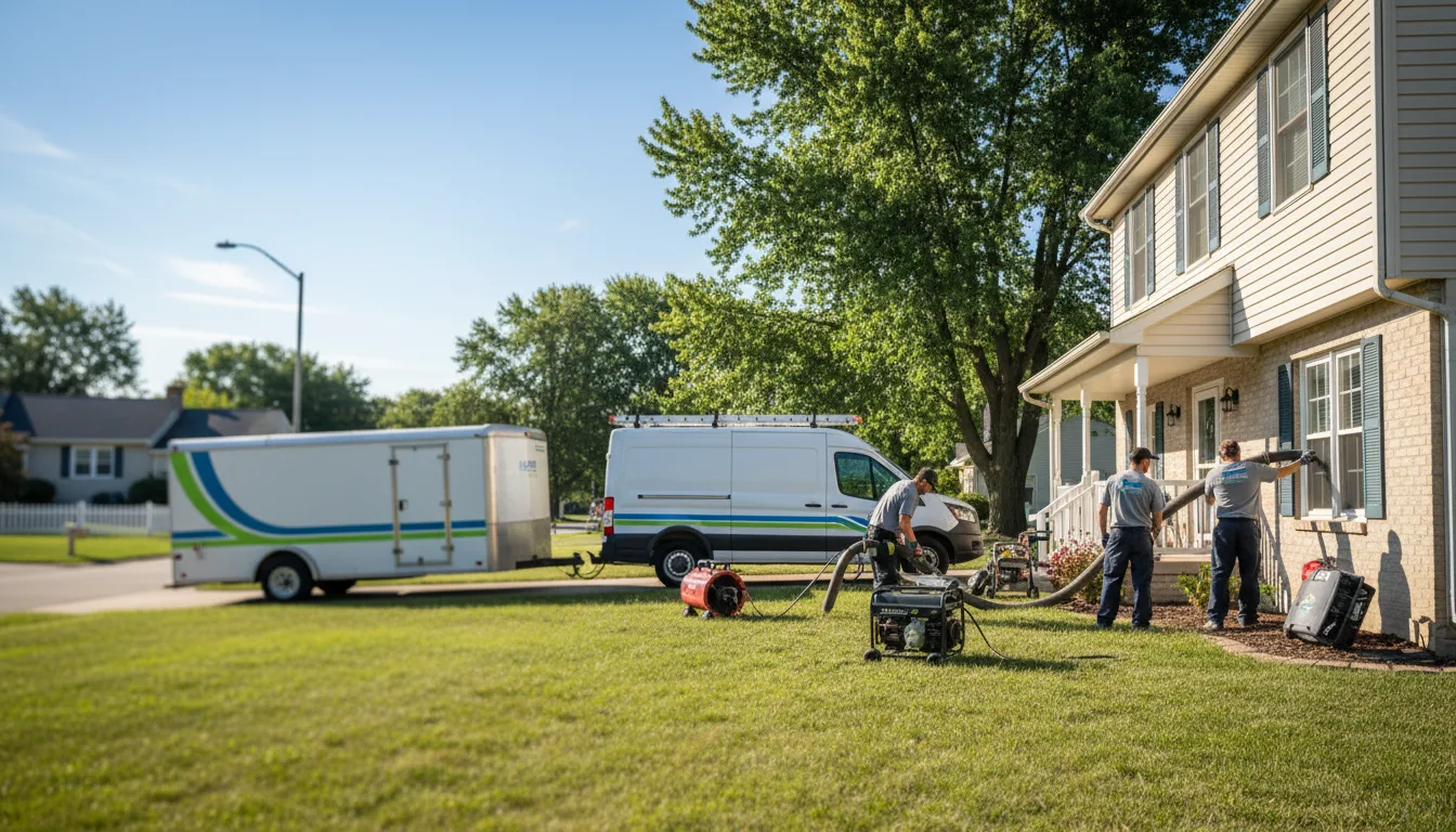 Flooded Basement Restoration And Cleanup With Repair in Slaterville Springs, NY near me